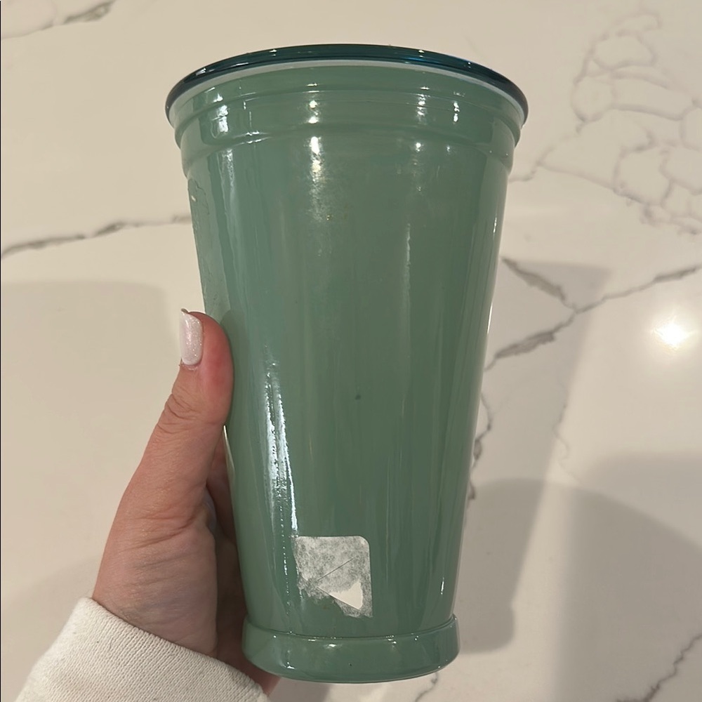 Starbucks Green Tumbler (No Straw) - Picture 2 of 9